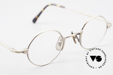 Freudenhaus Tori Small Round Designer Frame, unworn (like all our rare vintage designer eyeglasses), Made for Men and Women