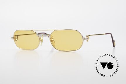 Cartier MUST Santos - S Elton John Sunglasses 1980s Details