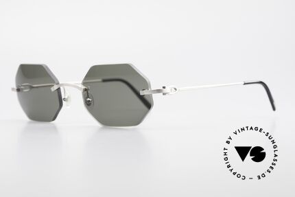 Cartier C-Decor Octag Octagonal Luxury Sunglasses, model of the C-Decor series with new OCTAG lenses, Made for Men