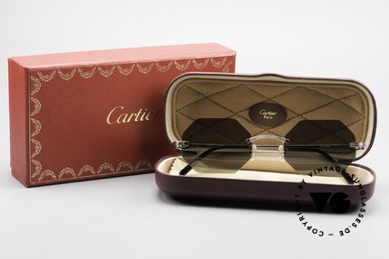 Cartier C-Decor Octag Octagonal Luxury Sunglasses, Size: medium, Made for Men