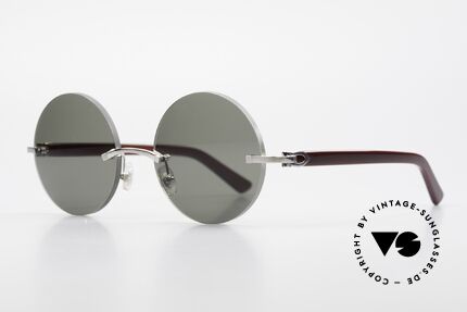 Cartier C-Decor Madison Small Round Luxury Shades, model of the C-Decor Series with new round lenses, Made for Men and Women