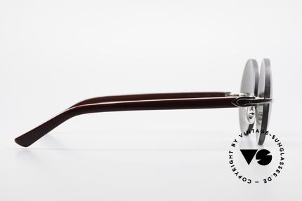 Cartier C-Decor Madison Small Round Luxury Shades, NO RETRO sunglasses, but a rare old Cartier Original, Made for Men and Women