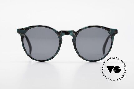 Alain Mikli 034 / 885 Panto Designer Sunglasses, classic 'panto'-design with an interesting pattern, Made for Men and Women