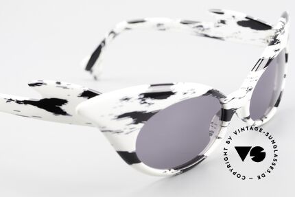 Alain Mikli D309 / 2105 Limited Edition 101 Dalmatians, with dark gray CR39 sun lenses for 100% UV protection, Made for Women