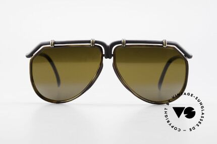 Ted Lapidus 1623 70's Men's Sunglasses Aviator, interesting frame design: Pilots / Aviator sunglasses, Made for Men