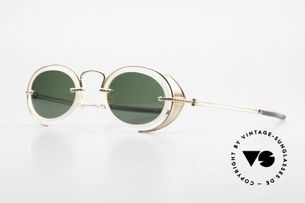 DOX 01 MGP Gold Plated Industrial Frame, accordingly, the same craftsmanship / "look-and-feel", Made for Men and Women