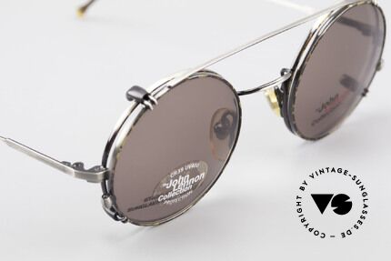 John Lennon - You Are Here Round Glasses With Clip On, a true CLASSIC - simply TIMELESS - unisex round, Made for Men and Women