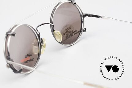 John Lennon - You Are Here Round Glasses With Clip On, unworn (like all our vintage John Lennon glasses), Made for Men and Women