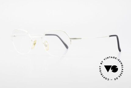 W Proksch's M62/24 90s Avantgarde Semi Rimless, plain frame design & Japanese striving for quality, Made for Men and Women