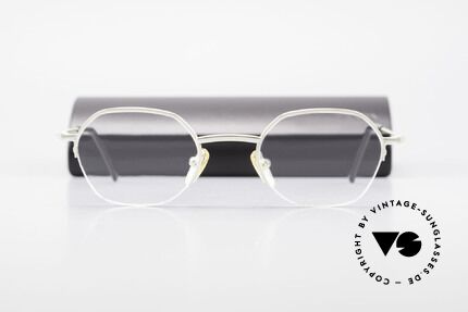 W Proksch's M62/24 90s Avantgarde Semi Rimless, NO RETRO SPECS; but an app. 25 years old rarity, Made for Men and Women
