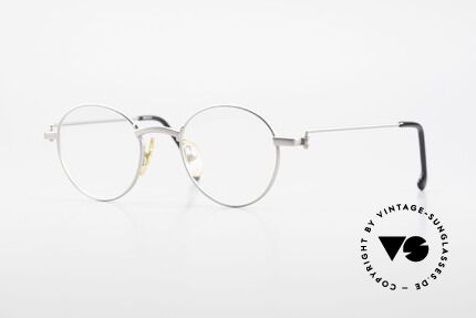 W Proksch's M32/8 Panto Glasses 90s Avantgarde, Proksch's vintage Titanium eyeglasses from 1993, Made for Men
