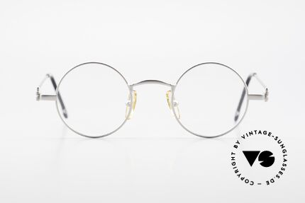W Proksch's M30/8 Round Glasses 90s Avantgarde, back then, produced by Wolfgang Proksch himself, Made for Men