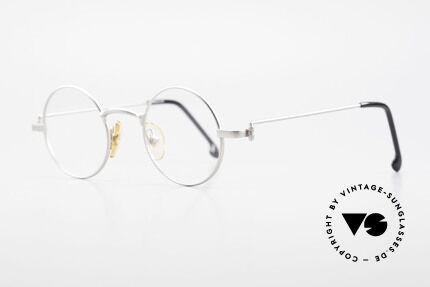 W Proksch's M30/8 Round Glasses 90s Avantgarde, plain frame design & Japanese striving for quality, Made for Men