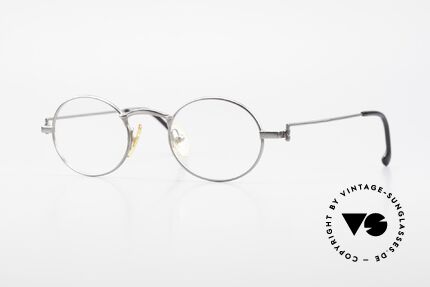 W Proksch's M31/11 Oval Glasses 90's Avantgarde Details