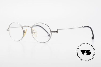 W Proksch's M31/11 Oval Glasses 90's Avantgarde, plain frame design & Japanese striving for quality, Made for Men
