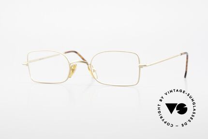 W Proksch's M19/9 Orig 90's Avantgarde Glasses Details