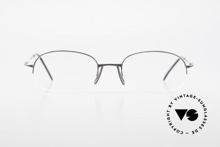 Wolfgang Proksch WP0007 Semi Rimless Titanium Frame, WP: one of the most influential eyewear designers, Made for Men