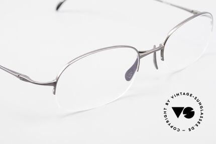 Wolfgang Proksch WP0007 Semi Rimless Titanium Frame, NO RETRO SPECS; but an app. 20 years old rarity, Made for Men