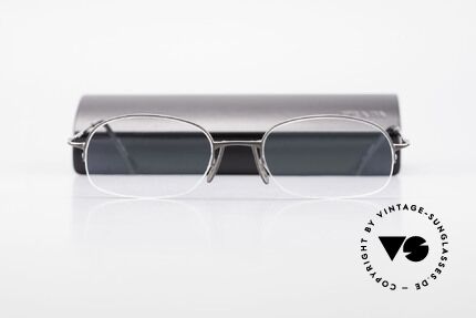 Wolfgang Proksch WP0007 Semi Rimless Titanium Frame, Size: medium, Made for Men