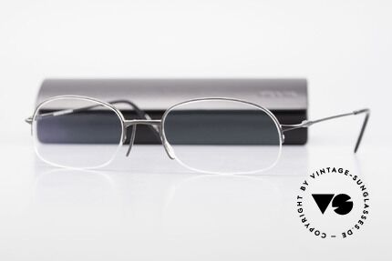 Wolfgang Proksch WP0007 Semi Rimless Titanium Frame, Size: medium, Made for Men