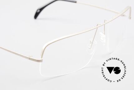 Wolfgang Proksch WP0103 New Tear Drop Titanium Frame, NO RETRO SPECS; but an app. 20 years old rarity, Made for Men
