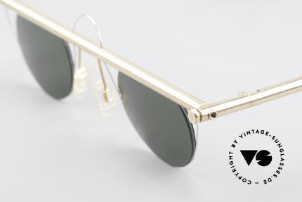 Bauhaus - Aviator Black Frame Sunglasses For Men
