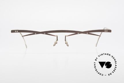 Theo Belgium Tita III 9 Crazy Vintage Glasses XL 90's, founded in 1989 as 'anti mainstream' eyewear / glasses, Made for Men and Women