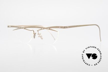 Theo Belgium Tita III 9 Crazy Vintage Glasses XL 90's, TITA SERIES = XL titanium frames by Theo from the 90's, Made for Men and Women