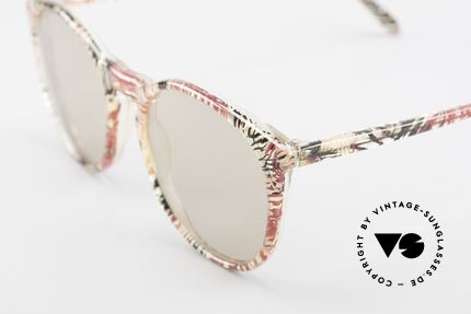 Alain Mikli 901 / 770 Panto Frame Crystal Patterned, handmade quality and 123mm width = SMALL size!, Made for Men and Women