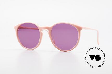 Alain Mikli 901 / 081 Panto Sunglasses Purple Pink Details