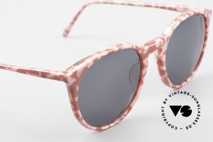 Alain Mikli 901 / 172 Panto Frame Red Pink Marbled, never worn (like all our vintage Alain Mikli specs), Made for Women