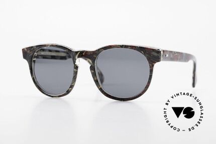 Alain Mikli 903 / 685 Panto Frame Gray Patterned, timeless vintage Alain Mikli designer sunglasses, Made for Men and Women