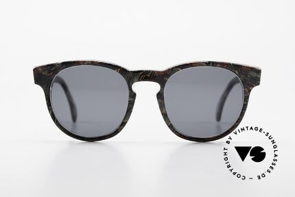 Alain Mikli 903 / 685 Panto Frame Gray Patterned, classic 'panto'-design with an interesting pattern, Made for Men and Women