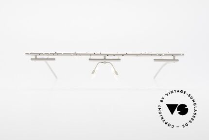 B. Angeletti Gazelle Vintage Architect's Glasses, designer frame (inspired by architect Marcel Breuer), Made for Men and Women