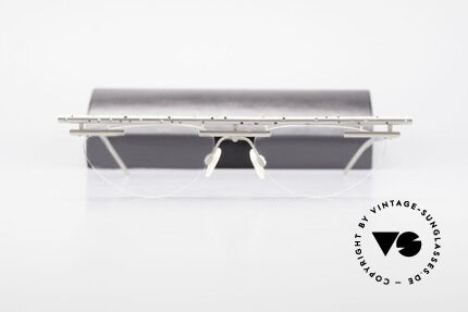 B. Angeletti Gazelle Vintage Architect's Glasses, true rarity, handmade, vertu, for all lovers of design, Made for Men and Women