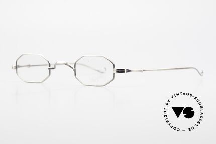 Lunor Octag Octagonal Vintage Eyeglasses, well-known for the "W-bridge" & the plain frame designs, Made for Men and Women