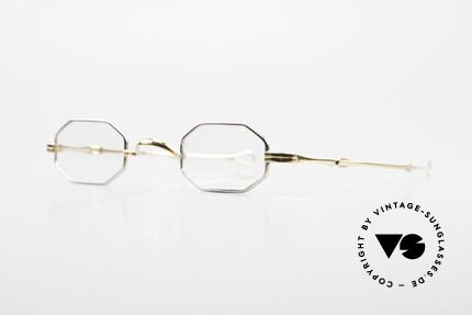 Lunor I 01 Telescopic Extendable Octagonal Frame, well-known for the "W-bridge" & the plain frame designs, Made for Men and Women