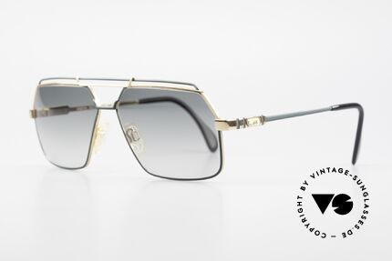 Cazal 734 80's West Germany Original, delicate double bridge - suits the real gentleman, Made for Men