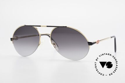 Bugatti 65789 Semi Rimless Vintage Shades, very elegant Bugatti vintage sunglasses for men, Made for Men