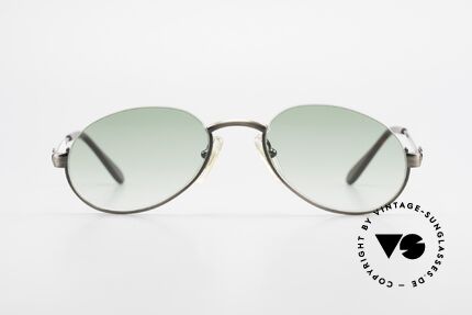 Bugatti 06423 Original 90's Vintage Frame, half rimless = lightweight and very pleasant to wear, Made for Men and Women
