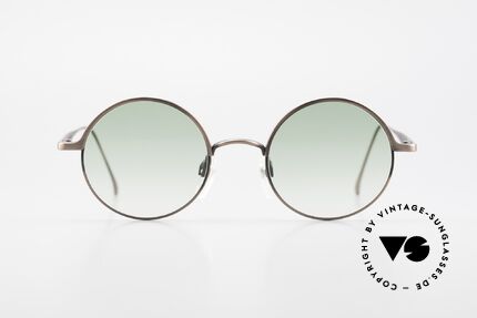 Miyake Design Studio IM401 Insider Sunglasses Round, true INSIDER sunglasses without big branding, Made for Men and Women