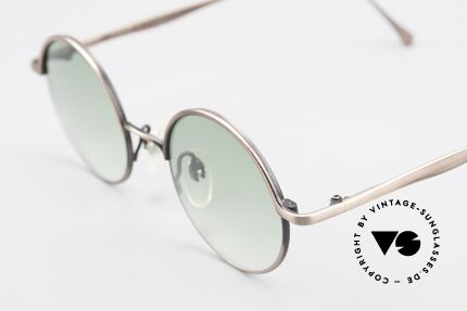 Miyake Design Studio IM401 Insider Sunglasses Round, outstanding old craftsmanship (made in Japan), Made for Men and Women
