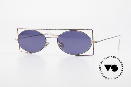 IMAGO Steel 8 Colorful Vintage Sunglasses, IMAGO = eyewear designs with identity and personality, Made for Men and Women