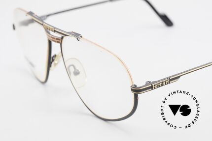Ferrari F2 Old 80's Ferrari Eyeglasses, unworn (like all our VINTAGE eyeglasses by Ferrari), Made for Men