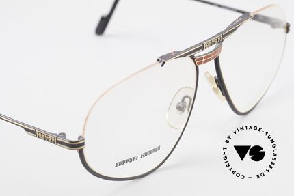 Ferrari F2 Old 80's Ferrari Eyeglasses, demo lenses can be replaced optionally (optical/sun), Made for Men