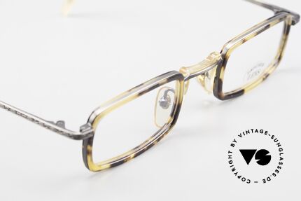 Freudenhaus Jedi Square 90's Designer Frame, unworn (like all our rare vintage designer eyeglasses), Made for Men and Women