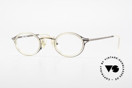 Freudenhaus Andua Oval Designer Glasses 90's, vintage designer glasses by FREUDENHAUS, Munich, Made for Men and Women