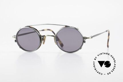 Freudenhaus Tori Small Round Frame Clip On, vintage designer glasses by FREUDENHAUS, Munich, Made for Men and Women