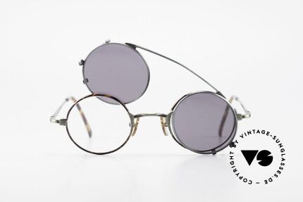 Freudenhaus Tori Small Round Frame Clip On, NO RETRO fashion, but an old Original from the 90's, Made for Men and Women