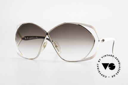 Christian Dior 2056 80's Butterfly Sunglasses Details